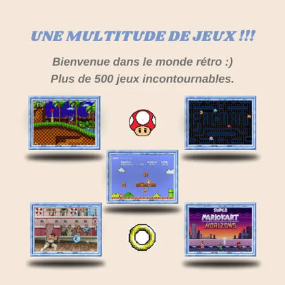 Console de Jeux Portable Rétro Pixiqueest