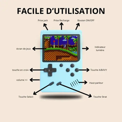 Console de Jeux Portable Rétro Pixiqueest